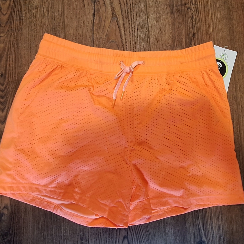 Athletic Works Orange Shorts Womens NWT                 ☆SIZE SMALL☆